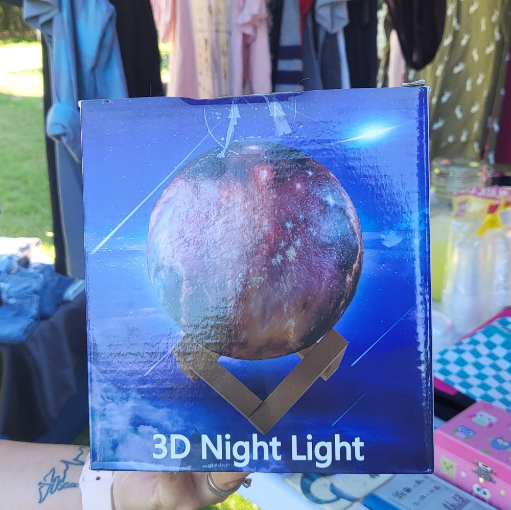 3D LED Moon Light